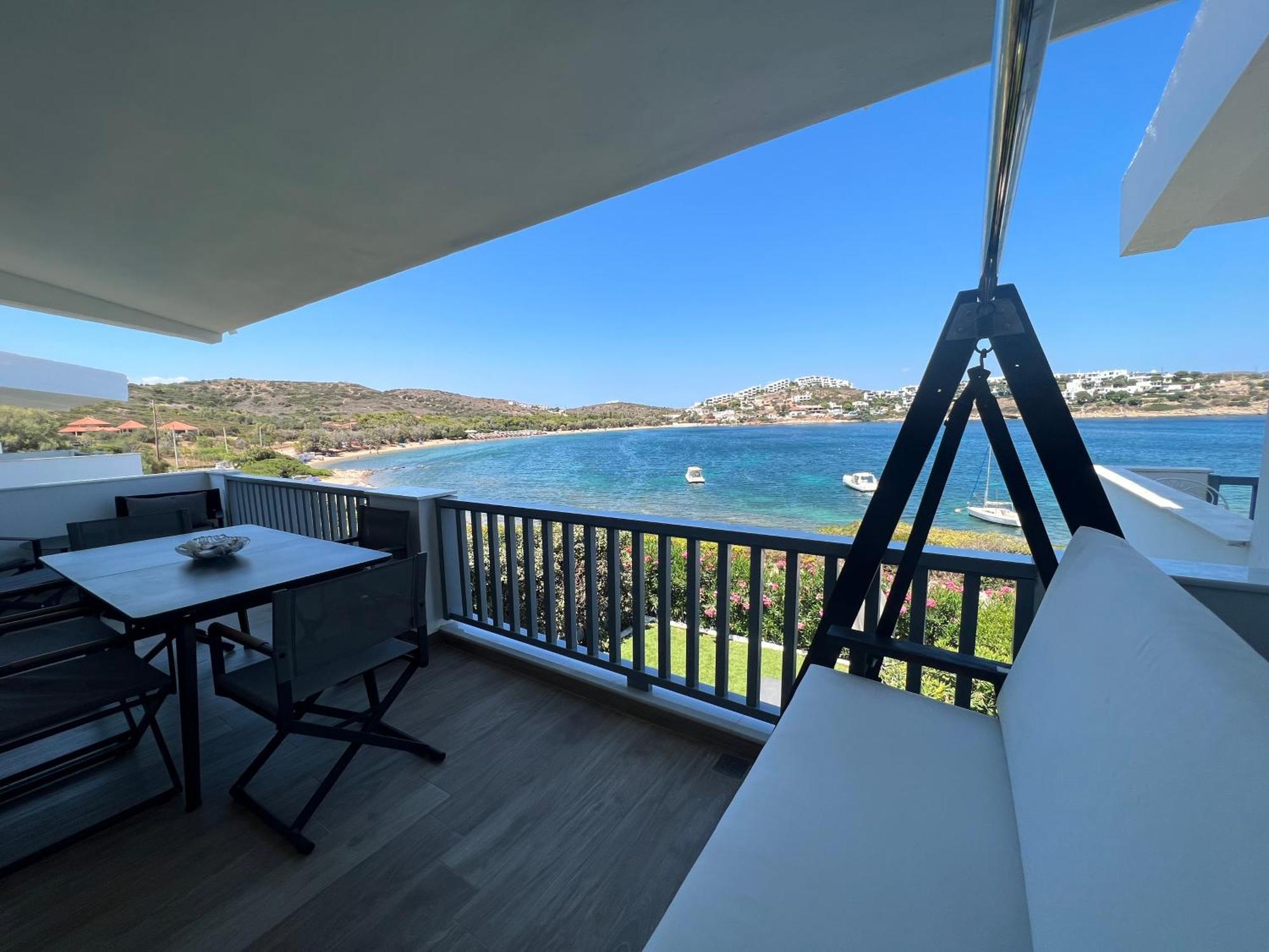 Sounio - Waterfront Luxury Spa Villa Pounta Zeza 170 Sqm On Private Beach Sounion Exterior foto
