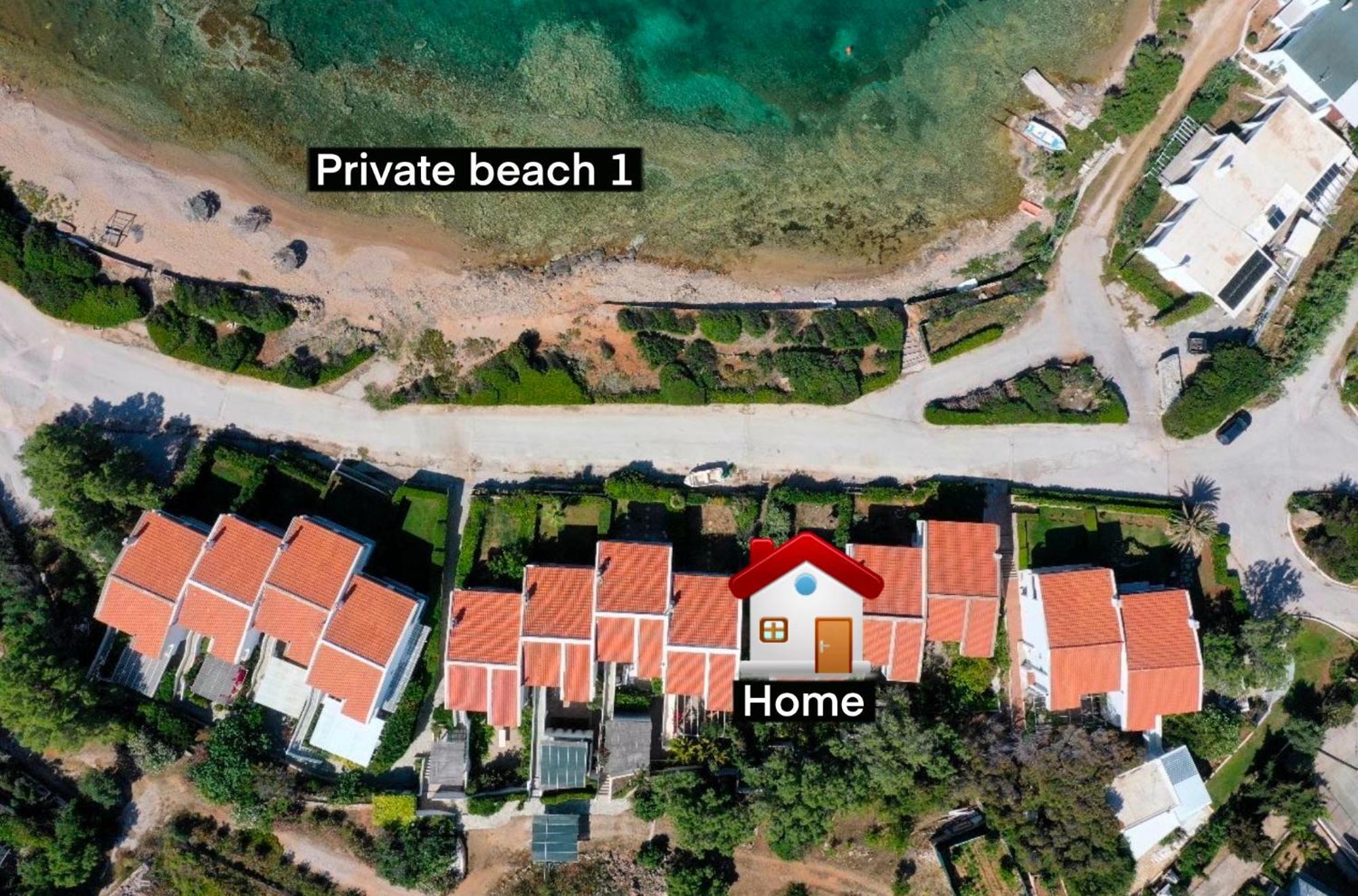 Sounio - Waterfront Luxury Spa Villa Pounta Zeza 170 Sqm On Private Beach Sounion Exterior foto